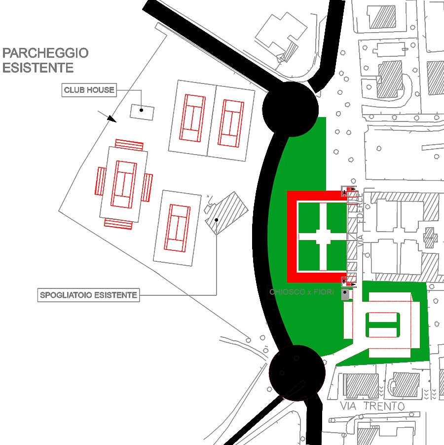 Studio di Architettura Fattori Fausto - Progetto Sirmione Insieme_cimitero sirmione_progetto cimitero sirmione