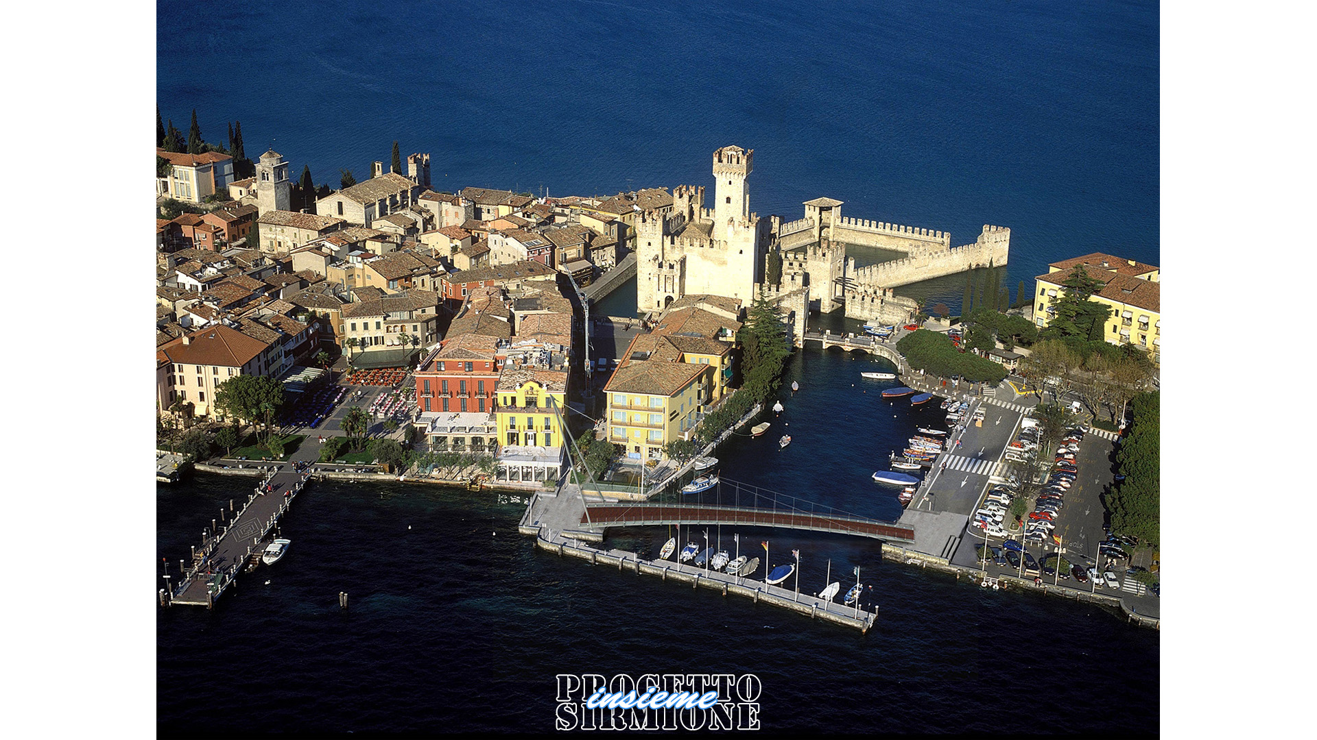 Progetto Sirmione Insieme_progetto ponte pedonale come secondo accesso per Sirmione